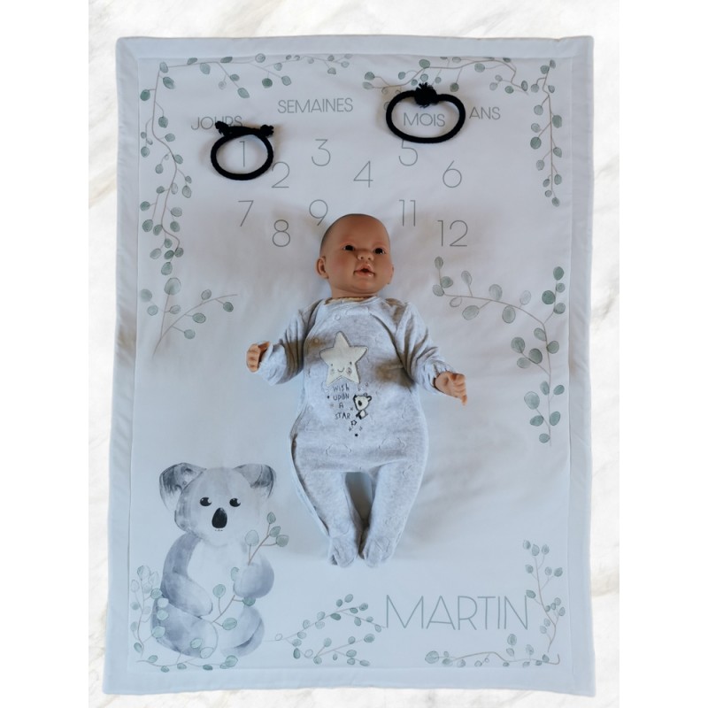 Tapis D Evolution Personnalise Theme Koala Ma Petite Couverture Perso