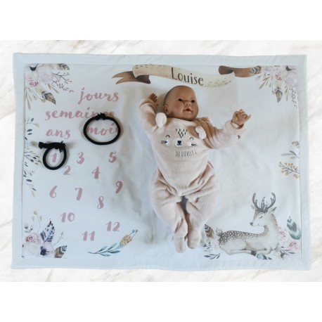 Tapis D Evolution Personnalise Theme La Foret Enchantee Ma Petite Couverture Perso
