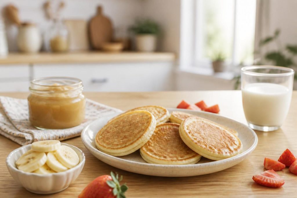 découvrez des recettes faciles de pancakes pour bébé, sans œuf, pour un goûter gourmand et adapté aux tout-petits.