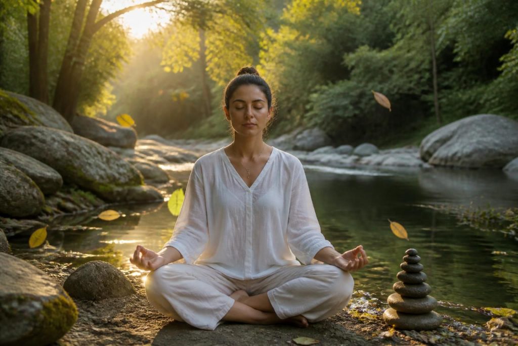 découvrez un exercice d'auto-guérison simple et efficace pour mieux gérer votre stress au quotidien et retrouver un équilibre mental et émotionnel harmonieux.