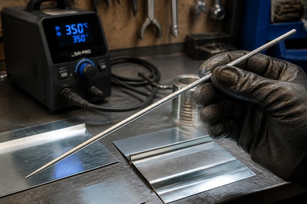 découvrez comment choisir la bonne baguette d'étain soudure zinc pour garantir une soudure efficace et durable. conseils et astuces pour des joints parfaits.