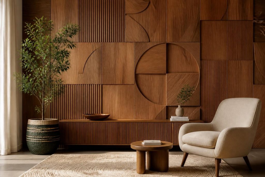 découvrez nos panneaux muraux décoratifs en bois pour sublimer votre intérieur avec une touche chaleureuse et naturelle.