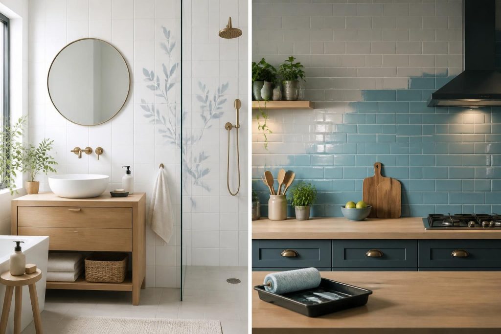 découvrez nos conseils et avis pour réussir la peinture de carrelage murale dans votre salle de bain et cuisine. transformez facilement vos murs avec des astuces pratiques et des recommandations de produits.