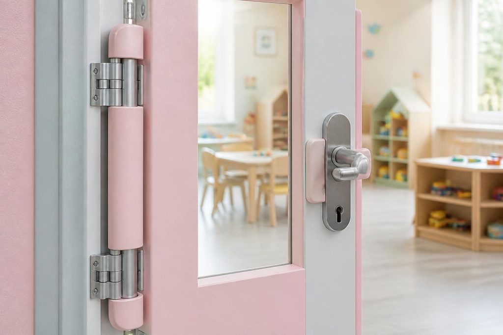 découvrez notre anti-pince doigt pour porte de crèche, un accessoire de sécurité indispensable pour protéger les petits doigts des enfants et garantir un environnement sûr.