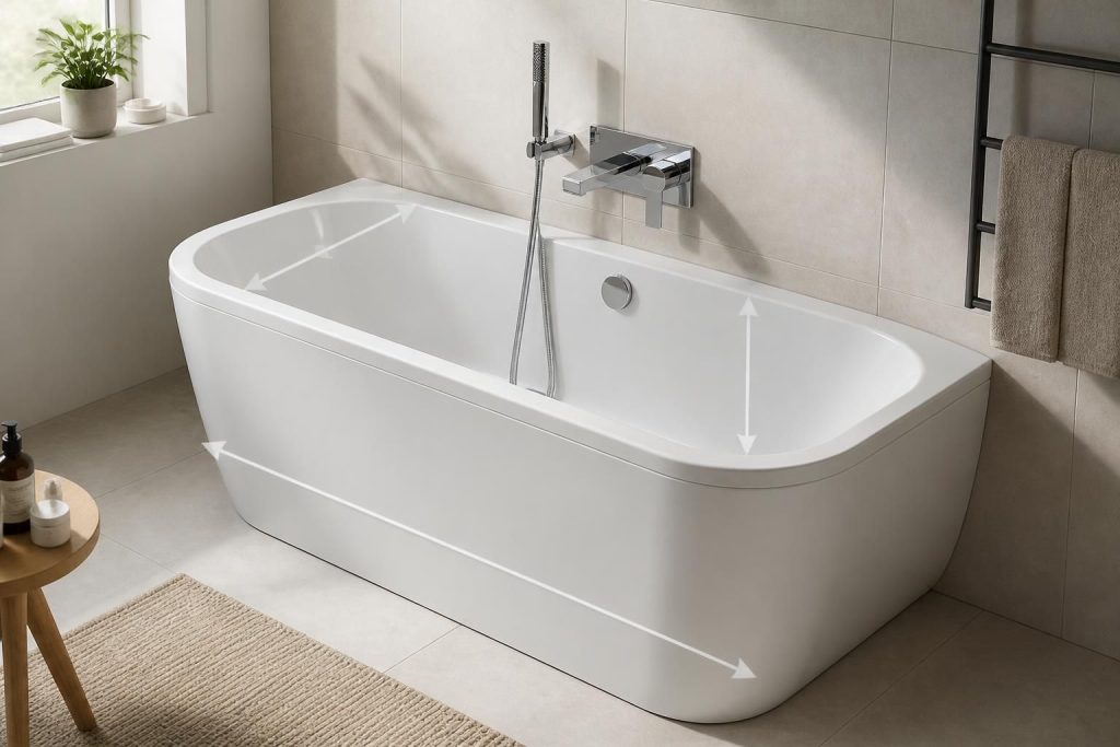 découvrez les dimensions et volumes essentiels des baignoires taille standard pour choisir parfaitement votre équipement de salle de bain.