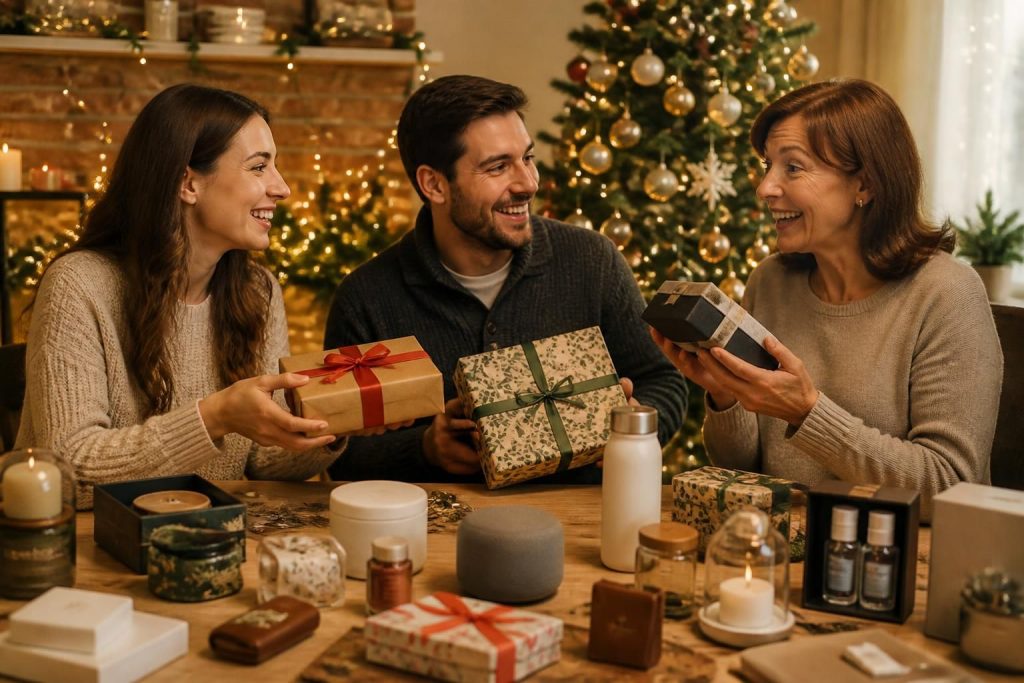 découvrez des idées de cadeaux originaux de noël pour femme, homme, couple ou maman. trouvez le présent parfait pour surprendre vos proches avec créativité et tendresse.