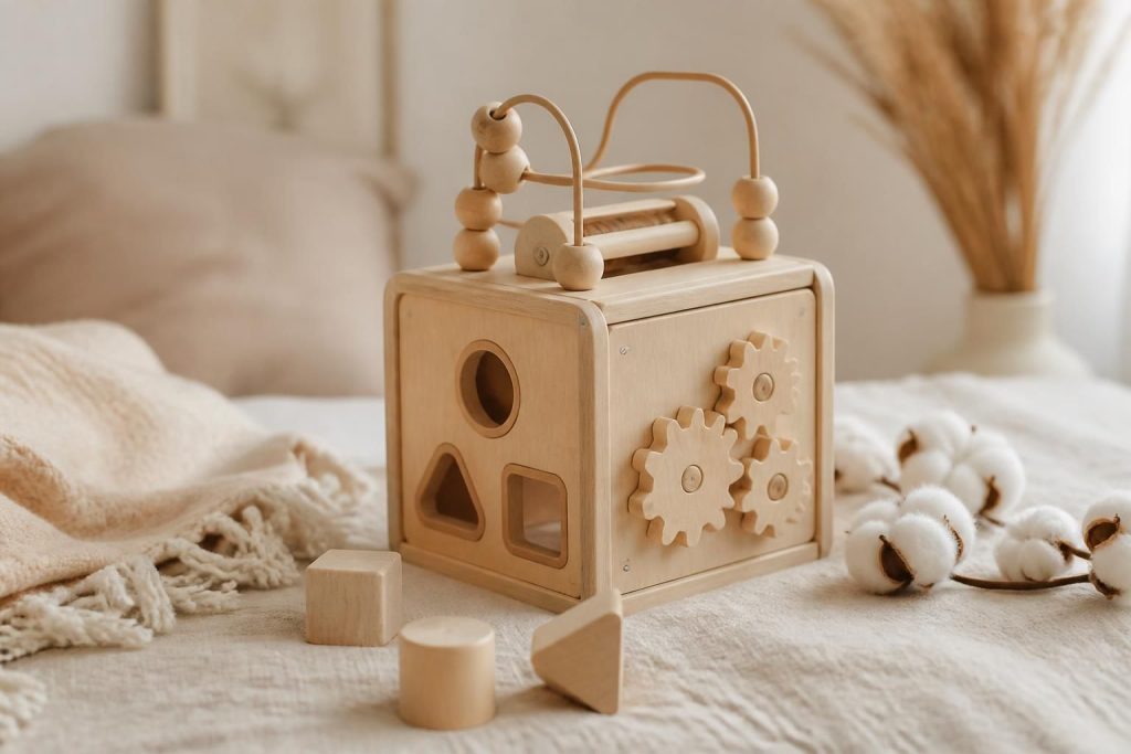découvrez des idées cadeaux personnalisés, originaux et montessori pour bébé 1 an, parfaits pour stimuler son éveil et créer des moments uniques.
